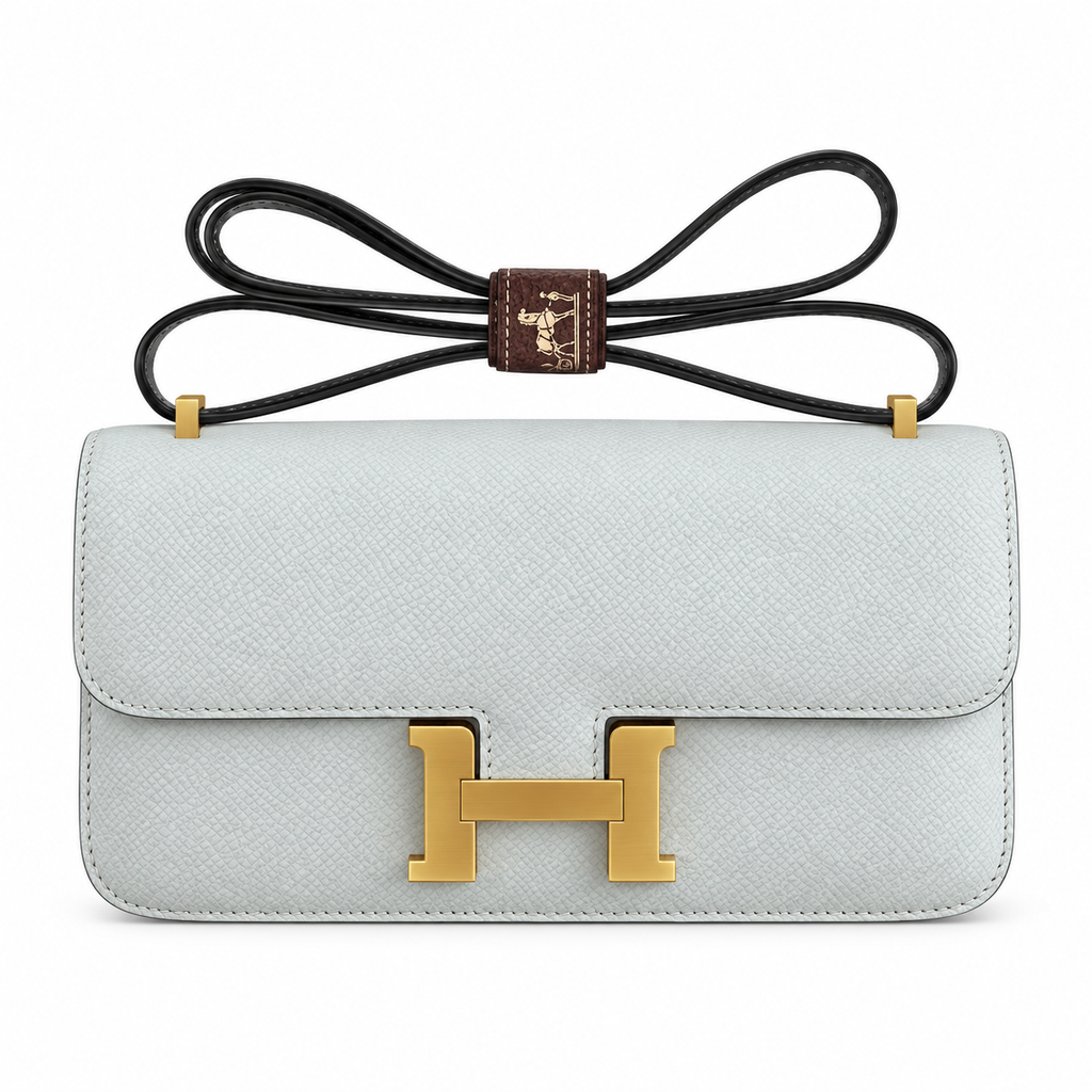 Hermès Constance 26 Gris Pale Epsom Gold HW