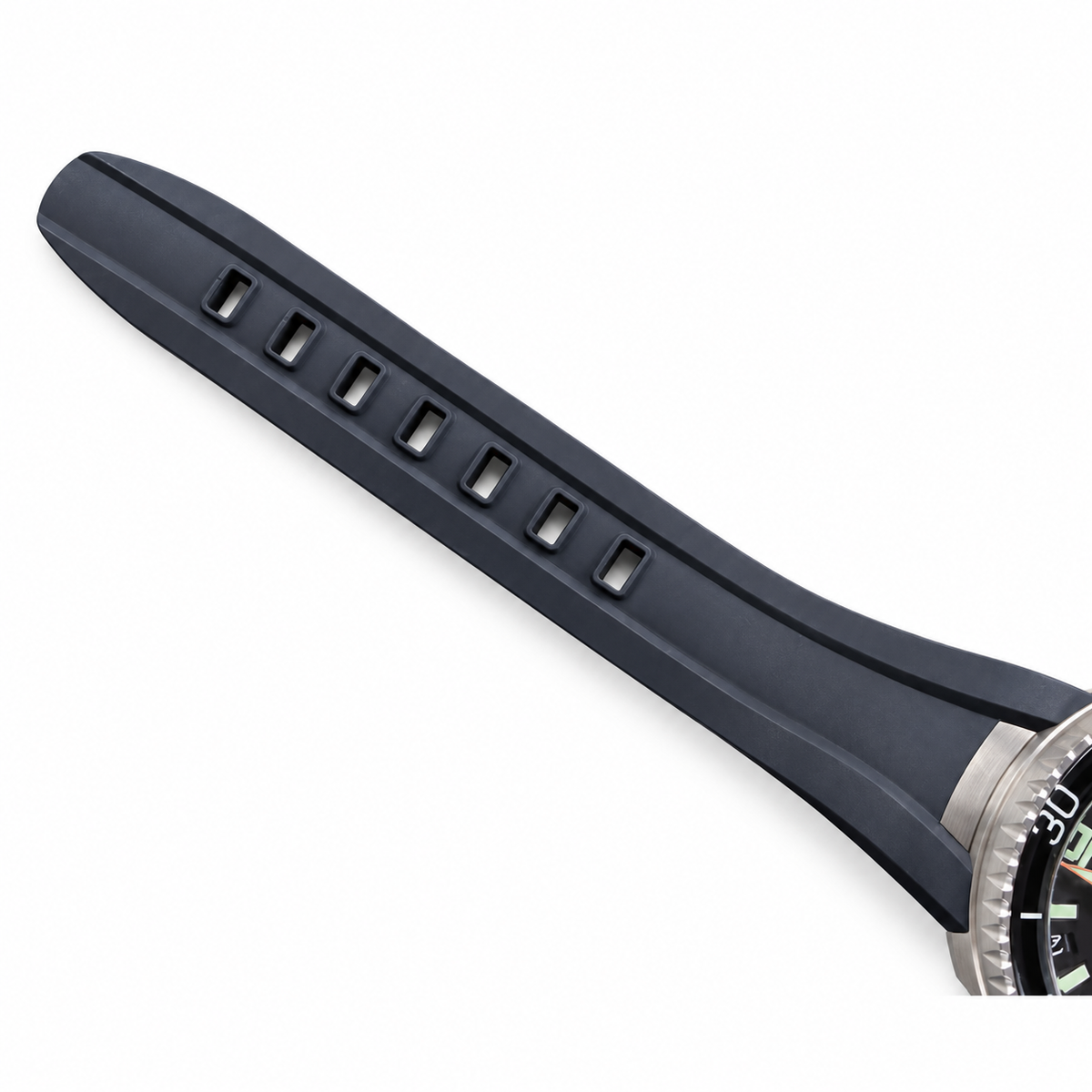 Blancpain Fifty Fathoms Tech Black Dial Black Rubber Dive Watch