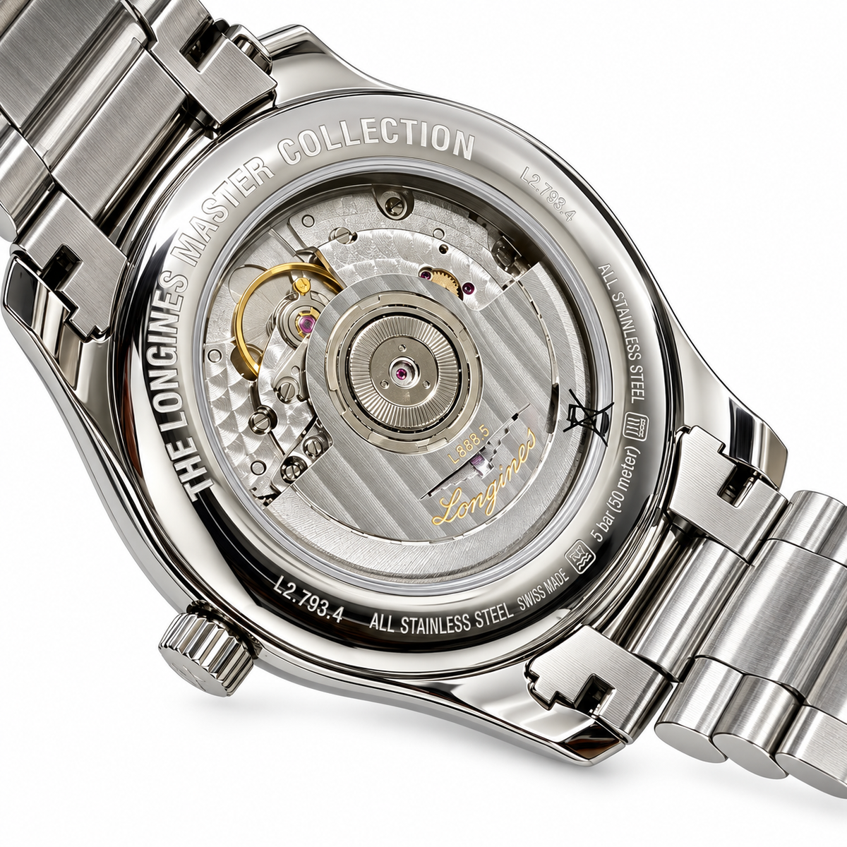 Longines Master Collection – Blue Diamond Dial Steel Bracelet Automatic