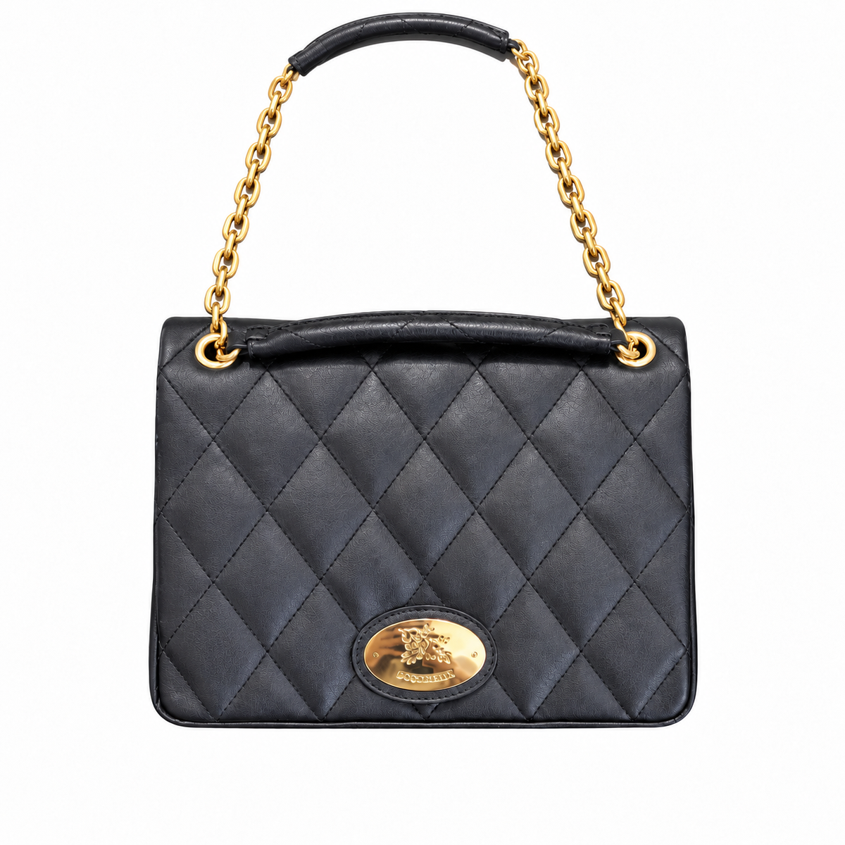 Burberry Midnight Poise Quilted Chain Bag