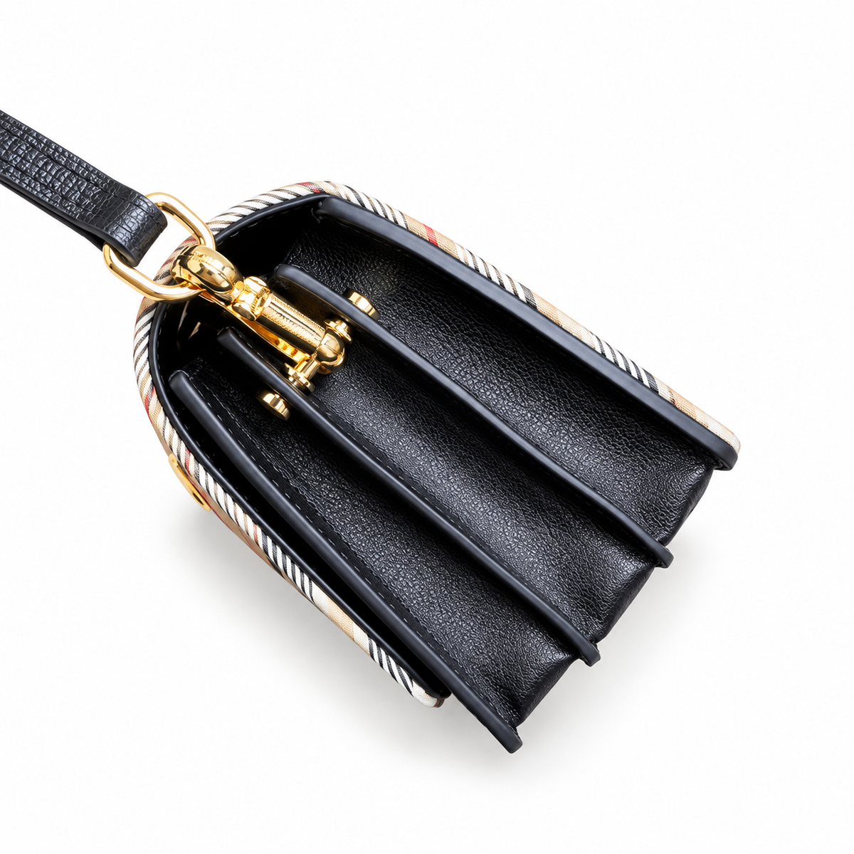Burberry Heritage Check Crossbody Bag