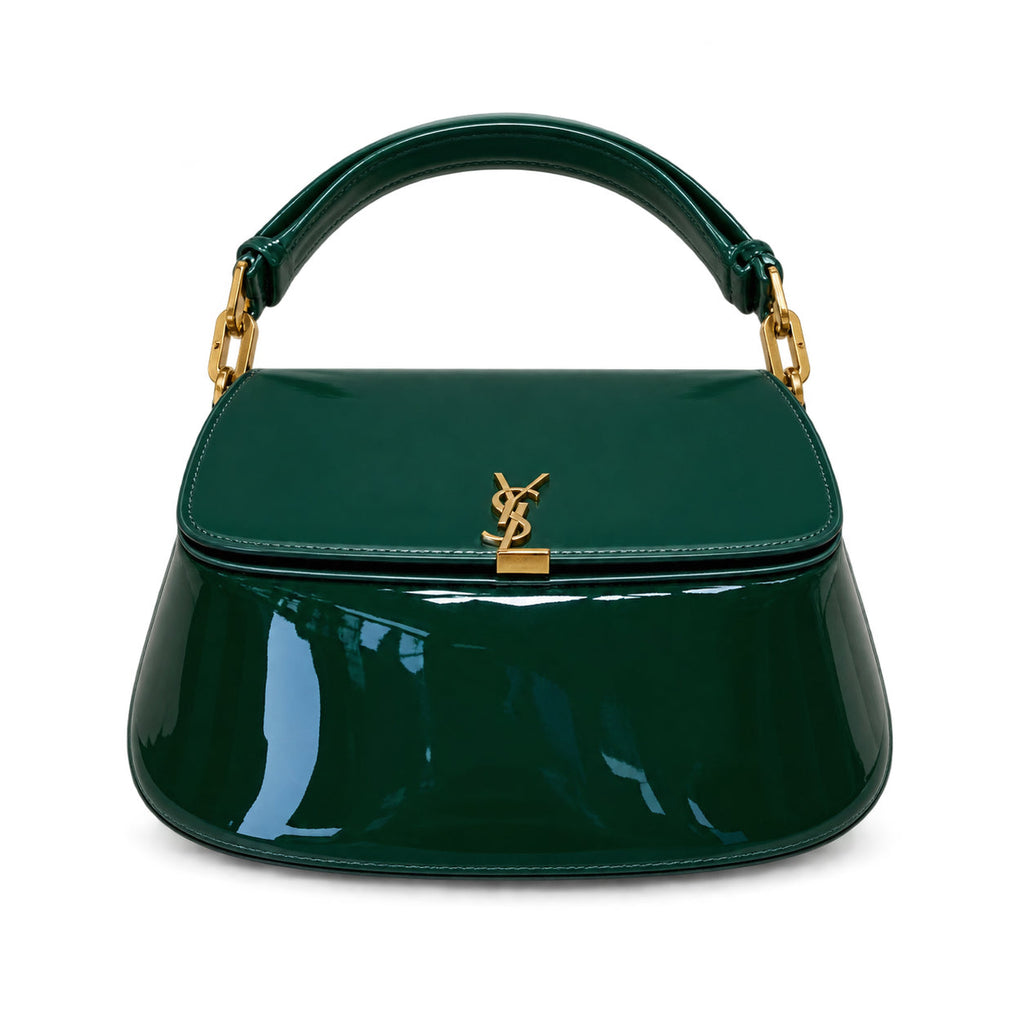 Saint Laurent Voltaire Shoulder Bag in Forest Green