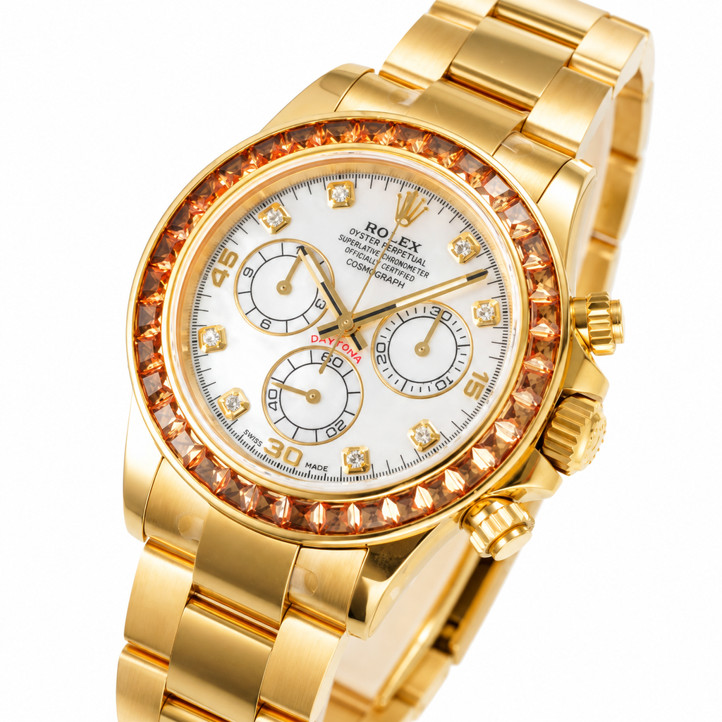 Rolex 40mm Two-Tone Automatic Watch | Swiss Luxury Steel & Gold Jubilee Timepiece
