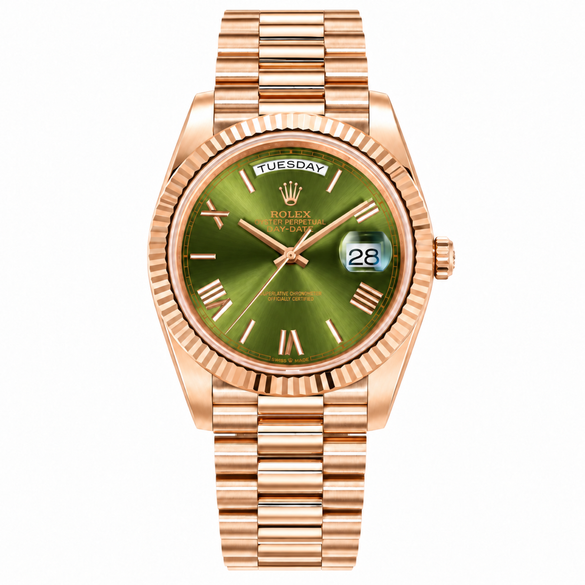 Rolex 40mm Automatic Watch | Certified Swiss Luxury with Full Documentation