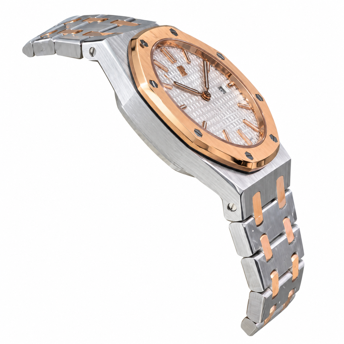 Audemars Piguet Royal Oak Automatic Two-Tone Rose Gold Steel