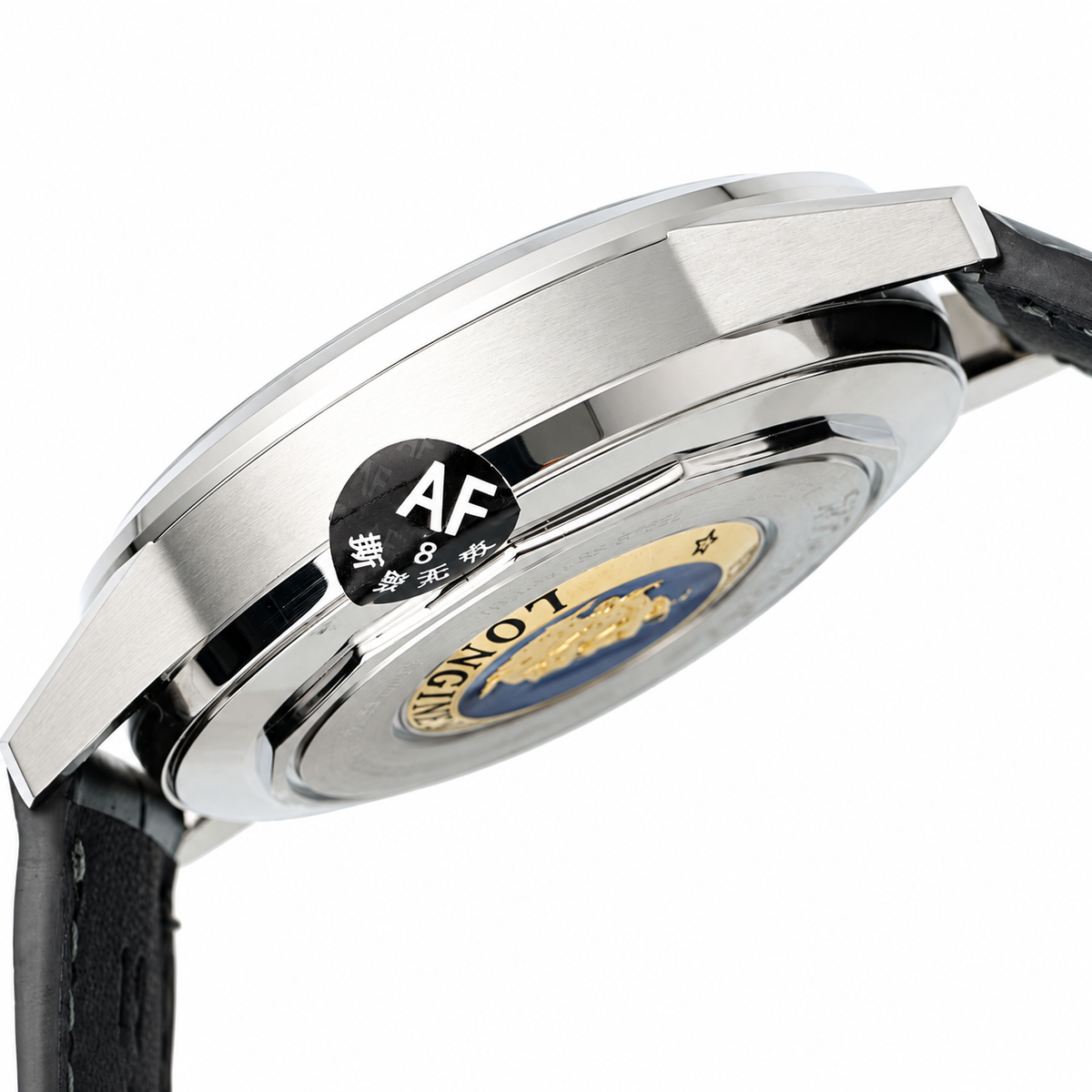 Longines Flagship Automatic Moon Phase Black Dial Rose Gold