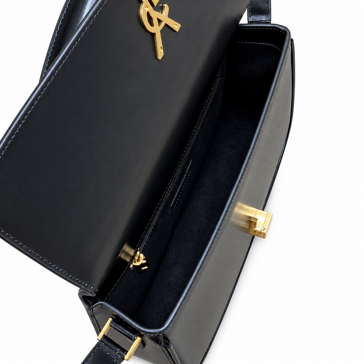 Saint Laurent Solferino Medium Bag – Black