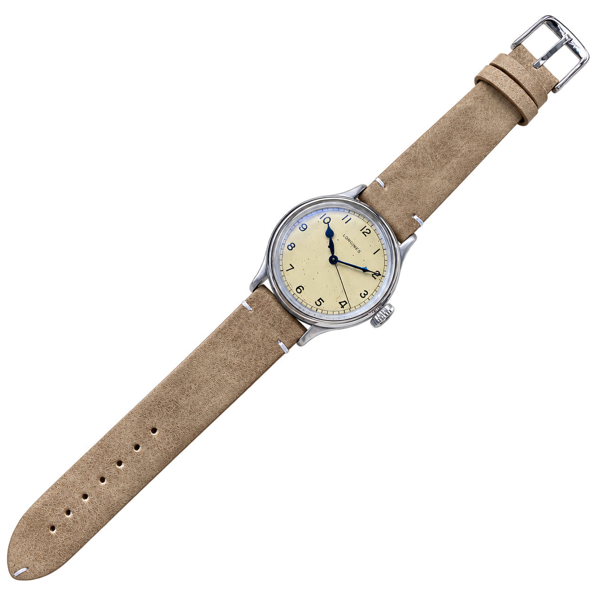 Longines Heritage Military Automatic Cream Dial Blued Hands