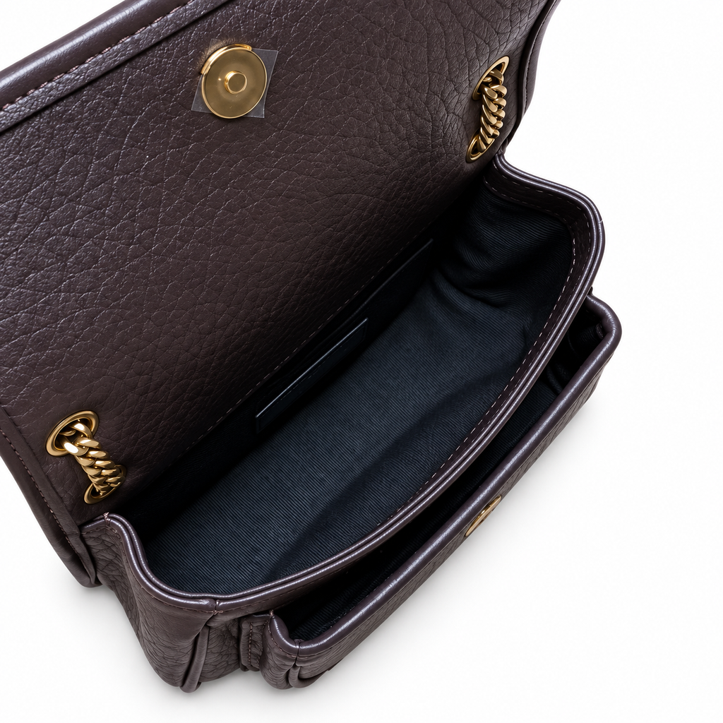 Saint Laurent Niki Medium Top Handle Bag in Dark Plum