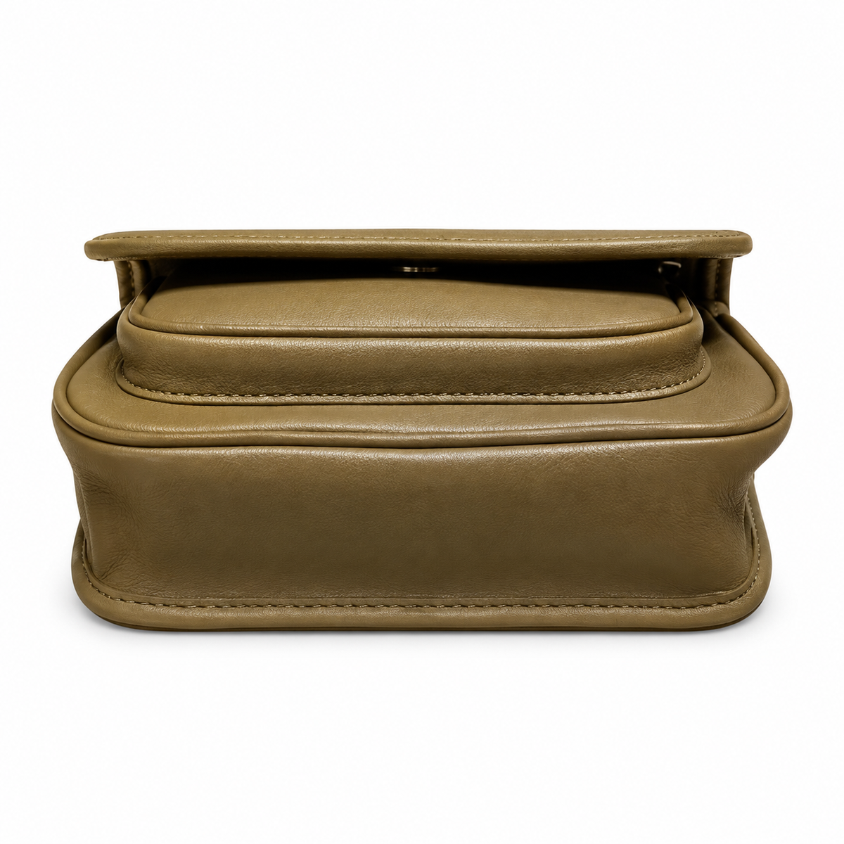 Saint Laurent Niki Medium Top Handle Bag in Khaki
