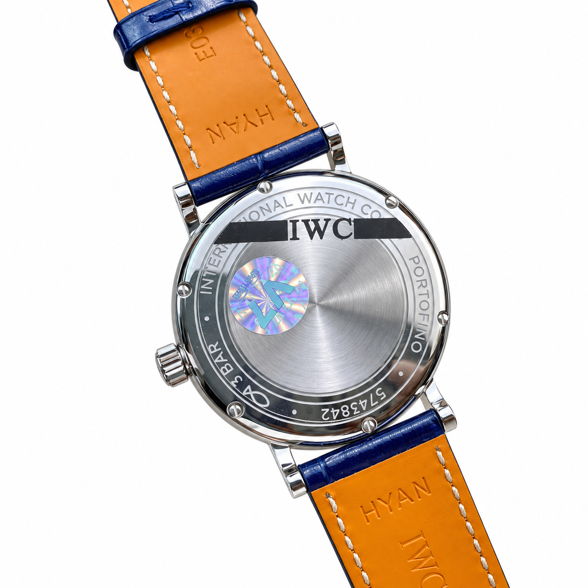 IWC Portofino 34mm Palliative Care Nurse Automatic Steel Watch
