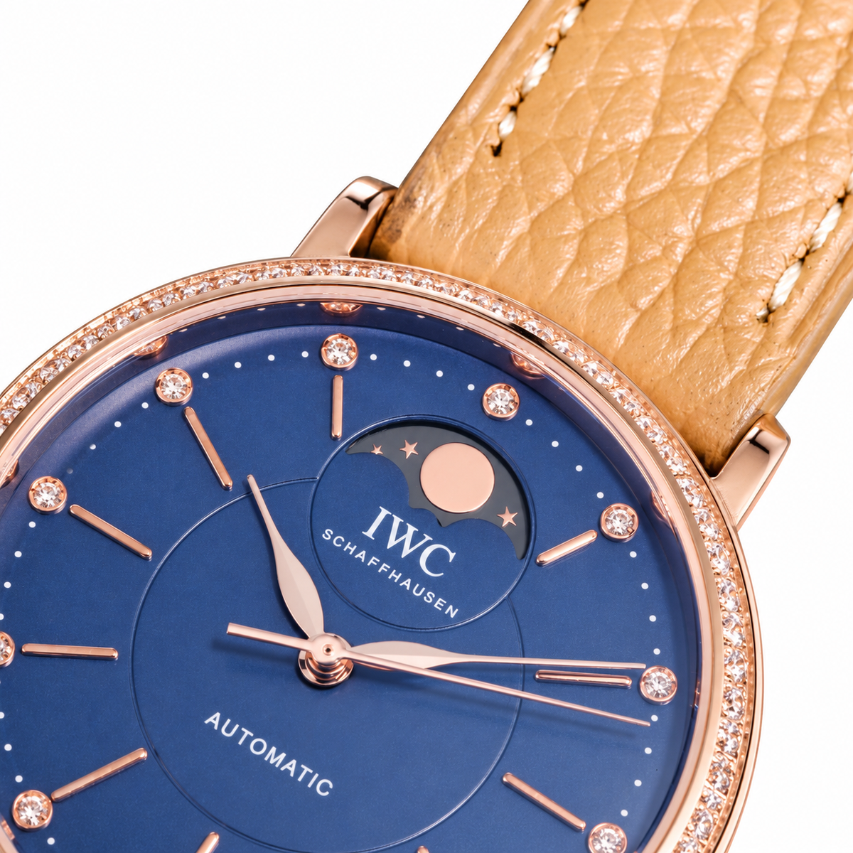 IWC Portofino 37mm Rare Disease Geneticist Automatic Steel Watch