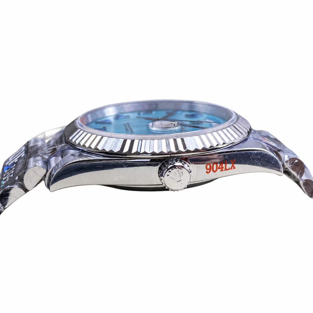 Rolex Automatic Luxury Watch | 40mm Sapphire Crystal | Classic Swiss Timepiece
