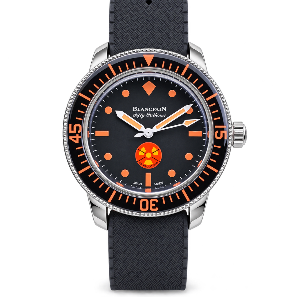 Blancpain Fifty Fathoms No Rad – Black & Orange