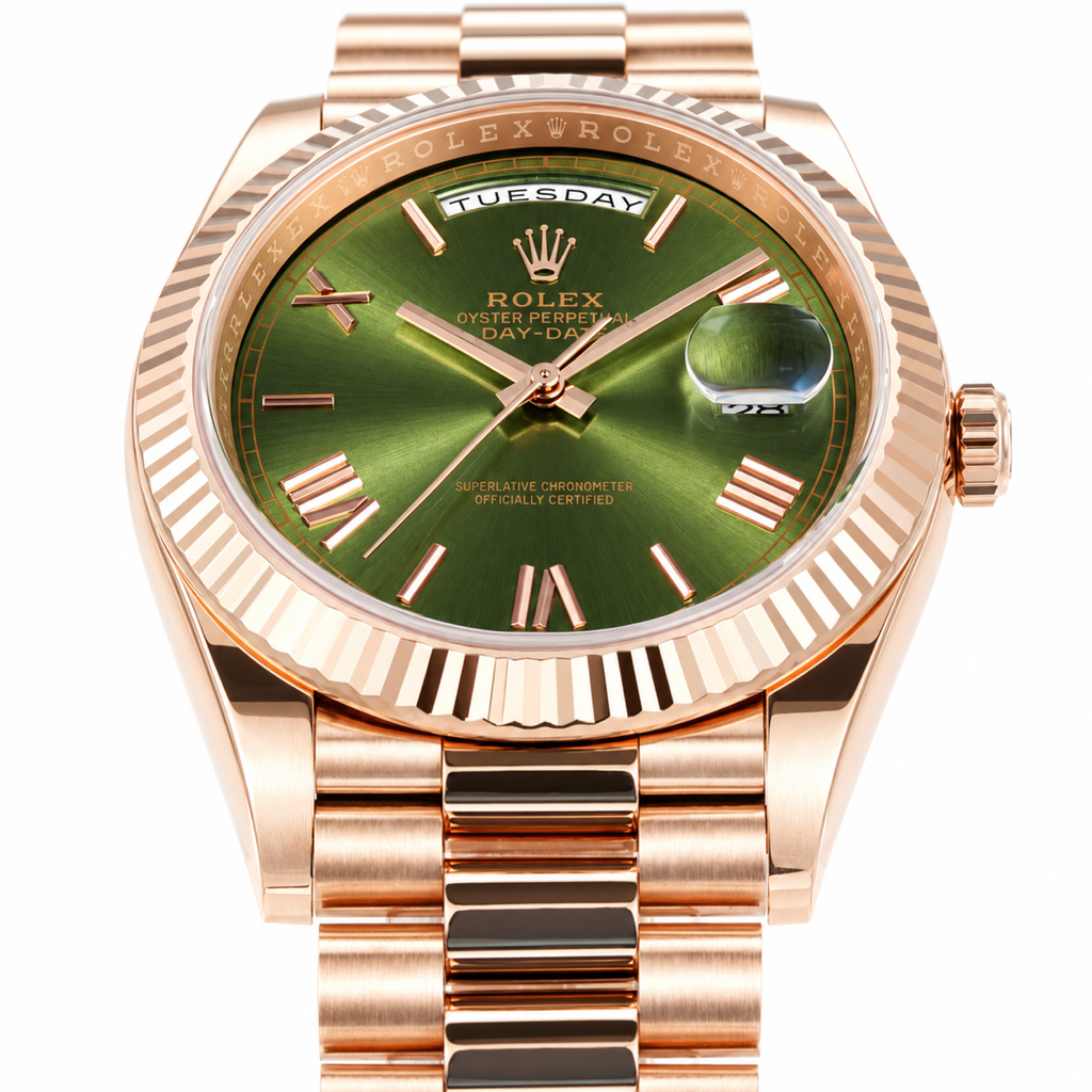 Rolex 40mm Automatic Watch | Certified Swiss Luxury with Full Documentation