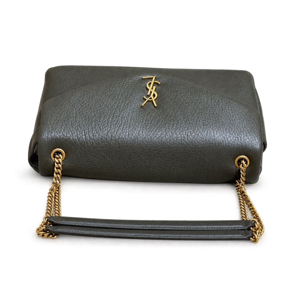 YSL Saint Laurent Calypso Bag – Khaki