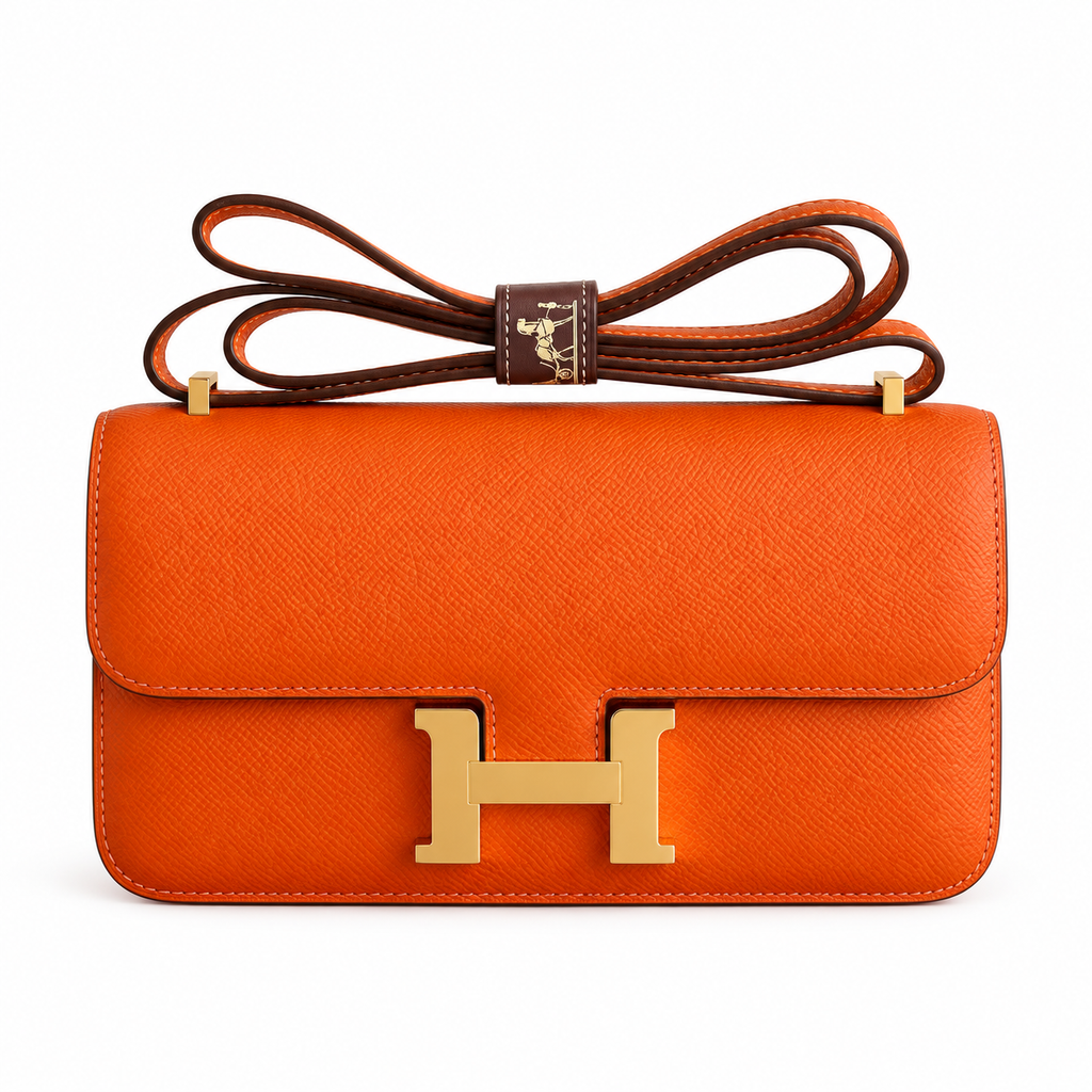 Hermès Lindy 26cm Crossbody Bag – Signature Orange | Iconic Luxury Leather