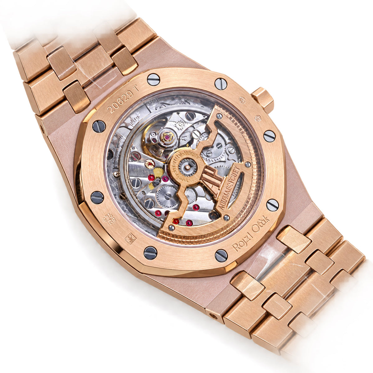 Audemars Piguet Royal Oak Automatic Rose Gold Green Diamond