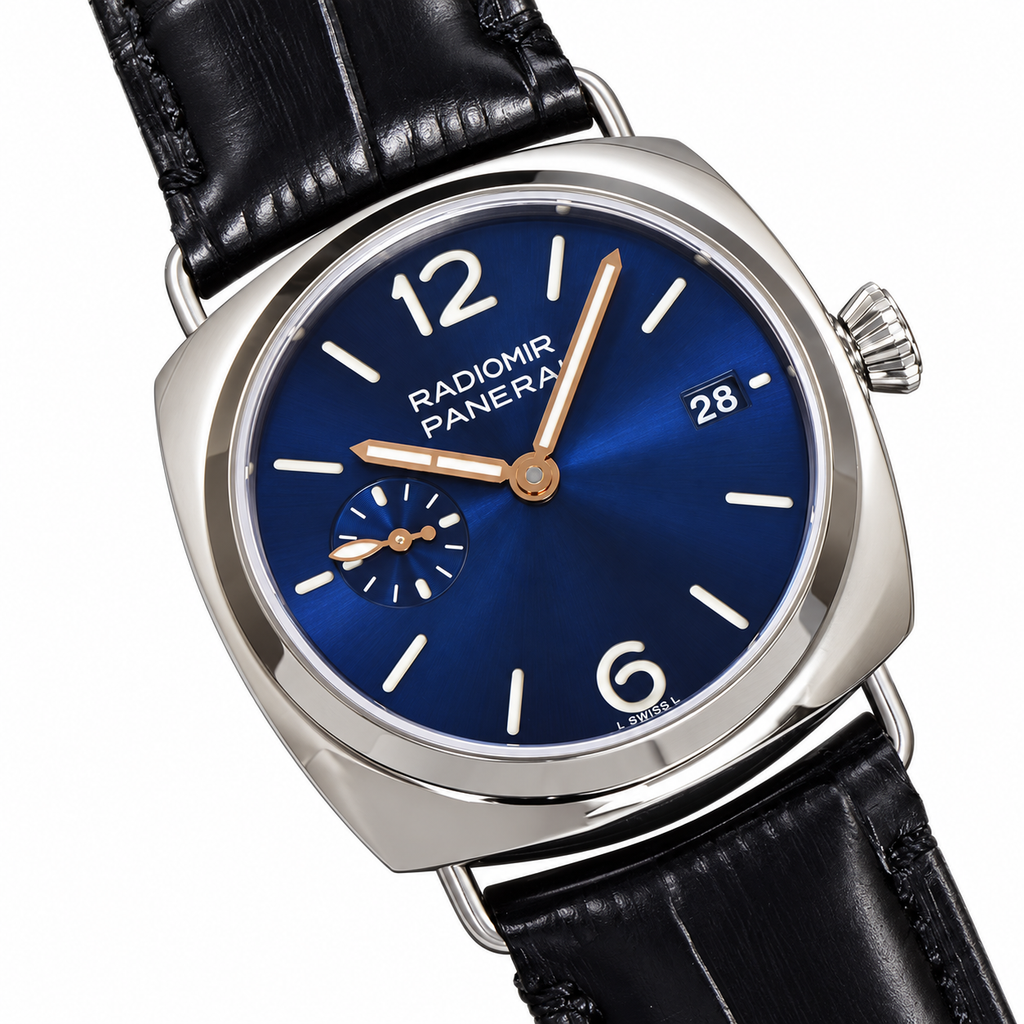 Panerai Luminor Due Automatic 40mm Men's Steel Watch Rose Gold Dial