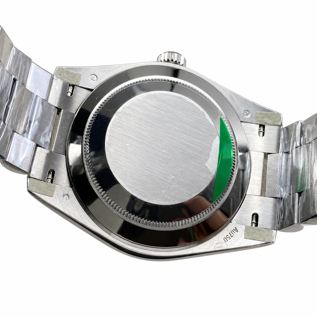 Rolex 40mm Automatic Luxury Watch | Sapphire Crystal | 100M Water Resistant | Men's Swiss Timepiece